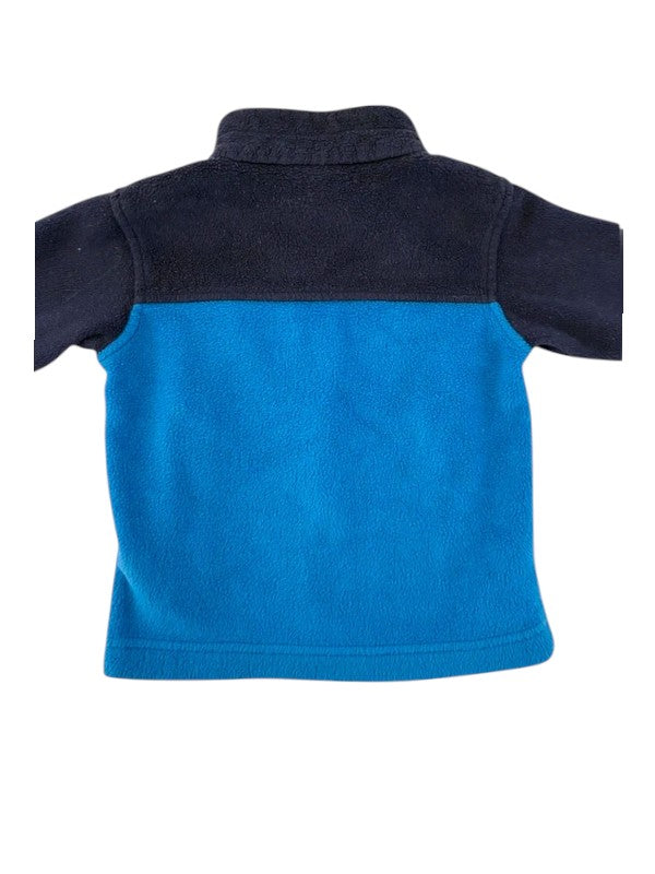 Columbia Navy Blue Fleece Jacket size 2Y - second hand baby clothing