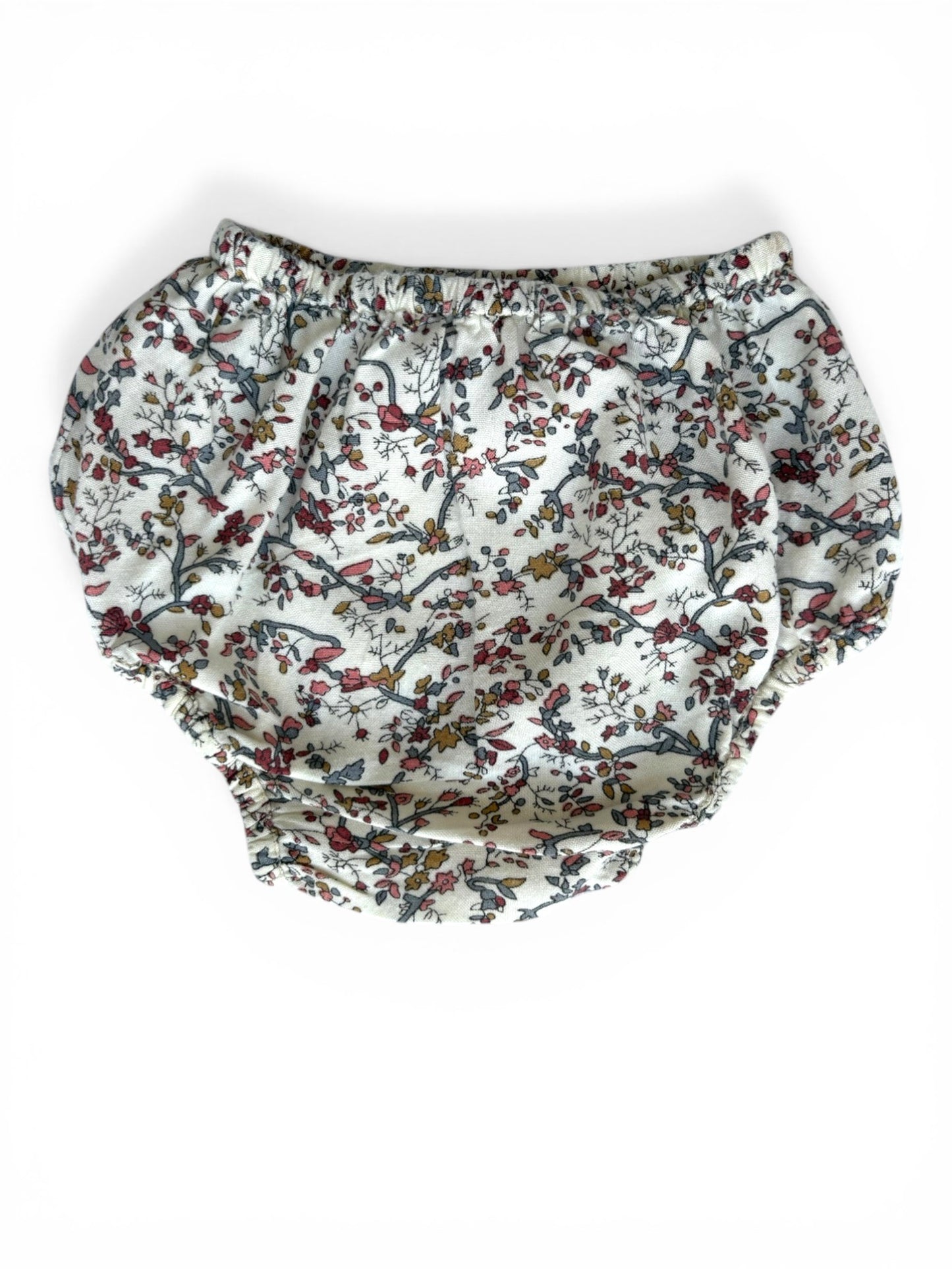 C de C Grau Geblümtes Kleid & Mehrfarbige Geblümte Bloomer (6M)