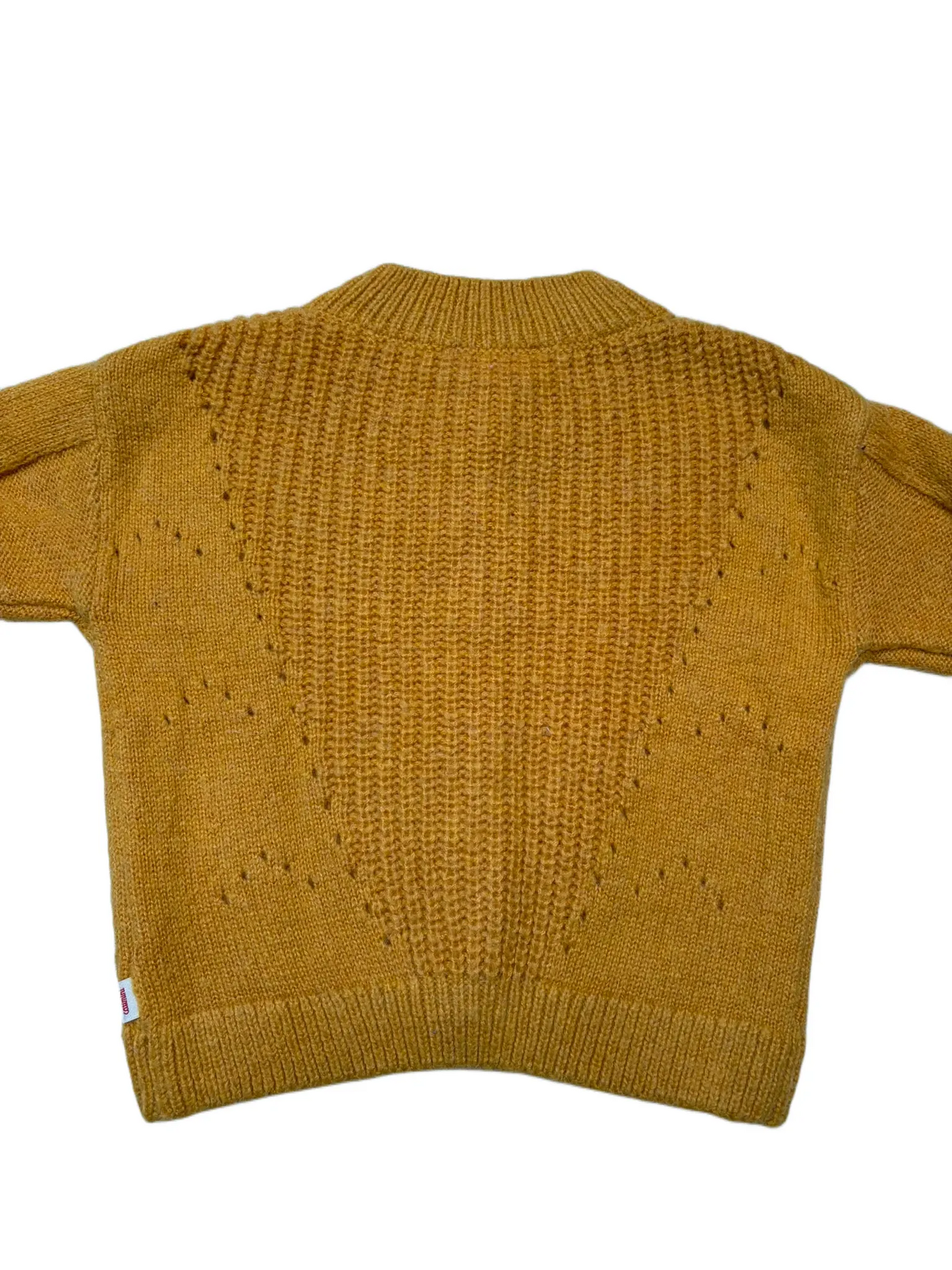 Catimini Mustard Chunky Cardigan (4Y)