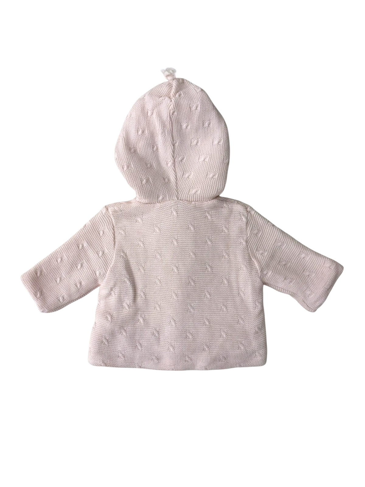 Tartine et Chocolat Pink Button Cardigan size 6M - second hand baby clothing