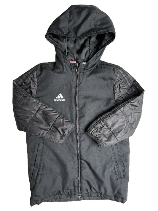 Adidas Black Coat size 5-6Y - second hand baby clothing