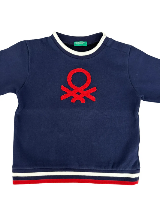 United Colors of Benetton Navy Sweatshirt (3-4Y)