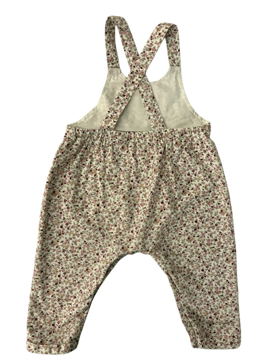 Fleurisse Floral Overalls (2Y)