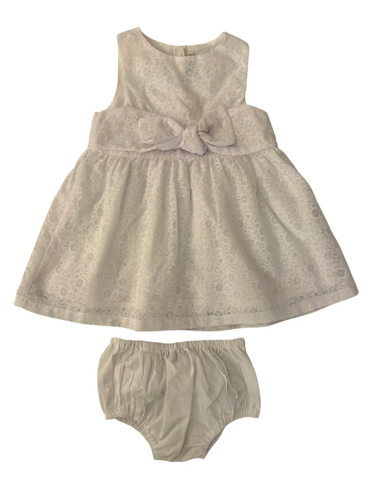 Sergent Major White Sleeveless Dress (18M)