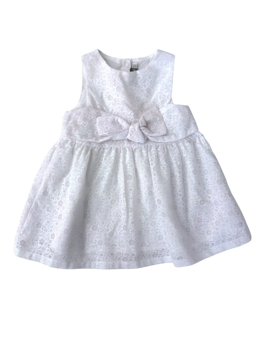 Sergeant Major Weißes ärmelloses Kleid (18M)