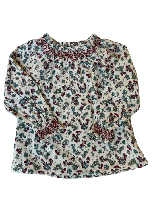 Tape a L'oeil Roses Blouse (3Y)