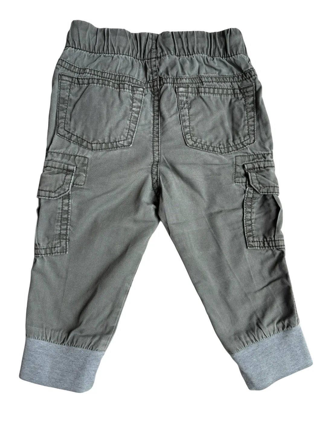 Cat And Jack Green Cargo Jogger Pants (12M)