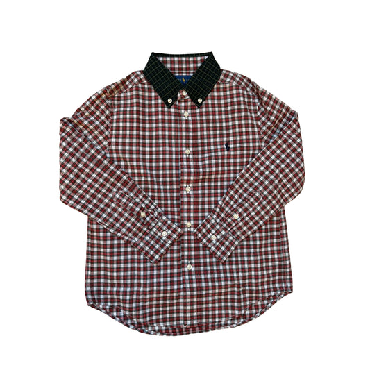Ralph Lauren Oxford Plaid Shirt (6Y)