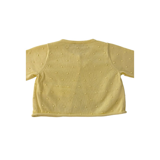 Sergent Major Yellow Cardigan (12M)