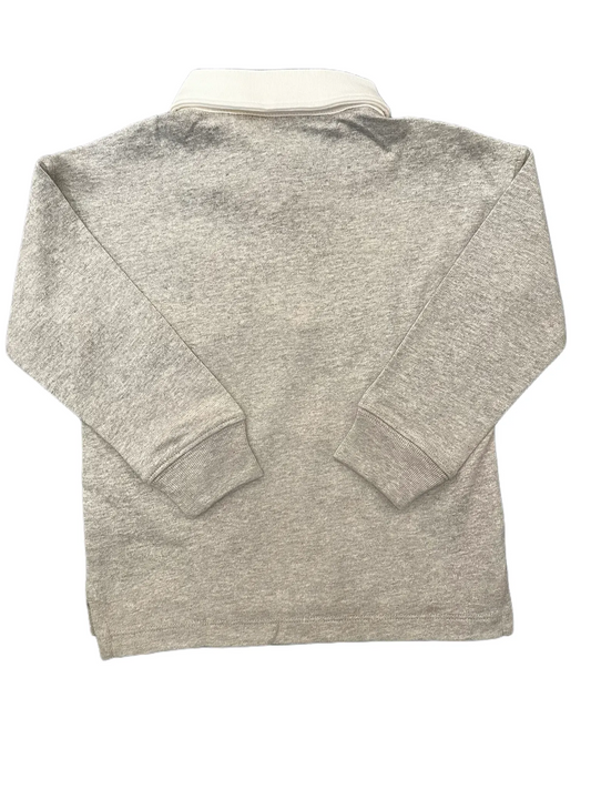 Polo à manches longues Baby Gap gris (2 ans)