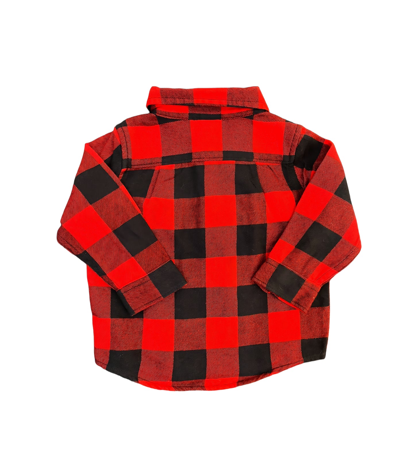 Baby Gap Red Plaid Flannel Shirt (18-24M)