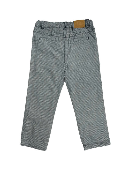 Cadet Rousselle Grey Check Lined Pants (2Y)