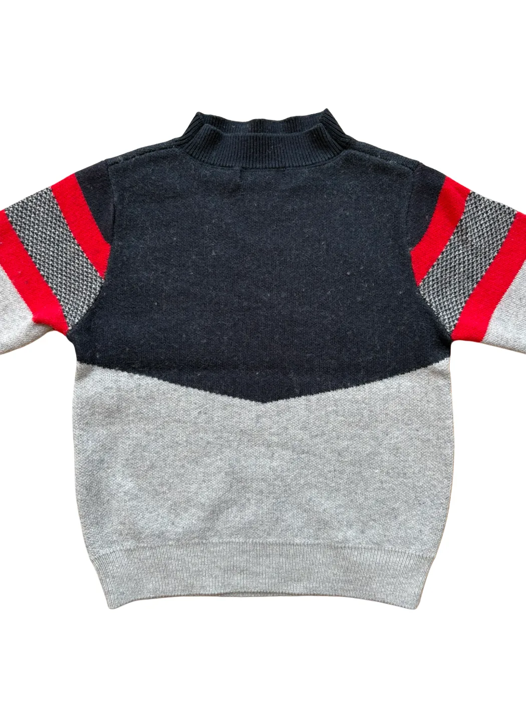 Catimini Colorblock Mock Neck Sweater (4Y/104)