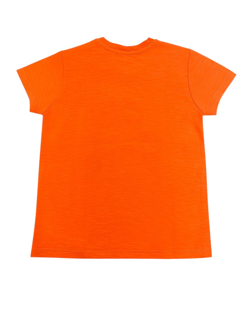 Catimini Orange Happy Face T-Shirt (4Y / 104)