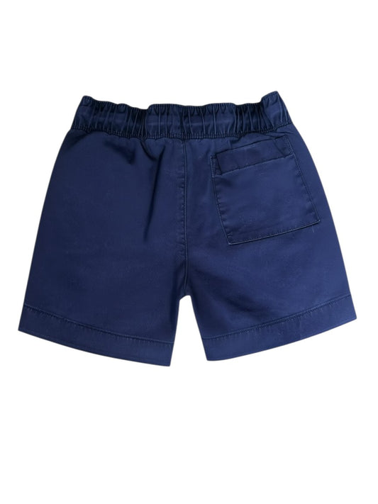 Crewcuts Boys Navy Cotton Shorts, 2Y - second hand baby clothing