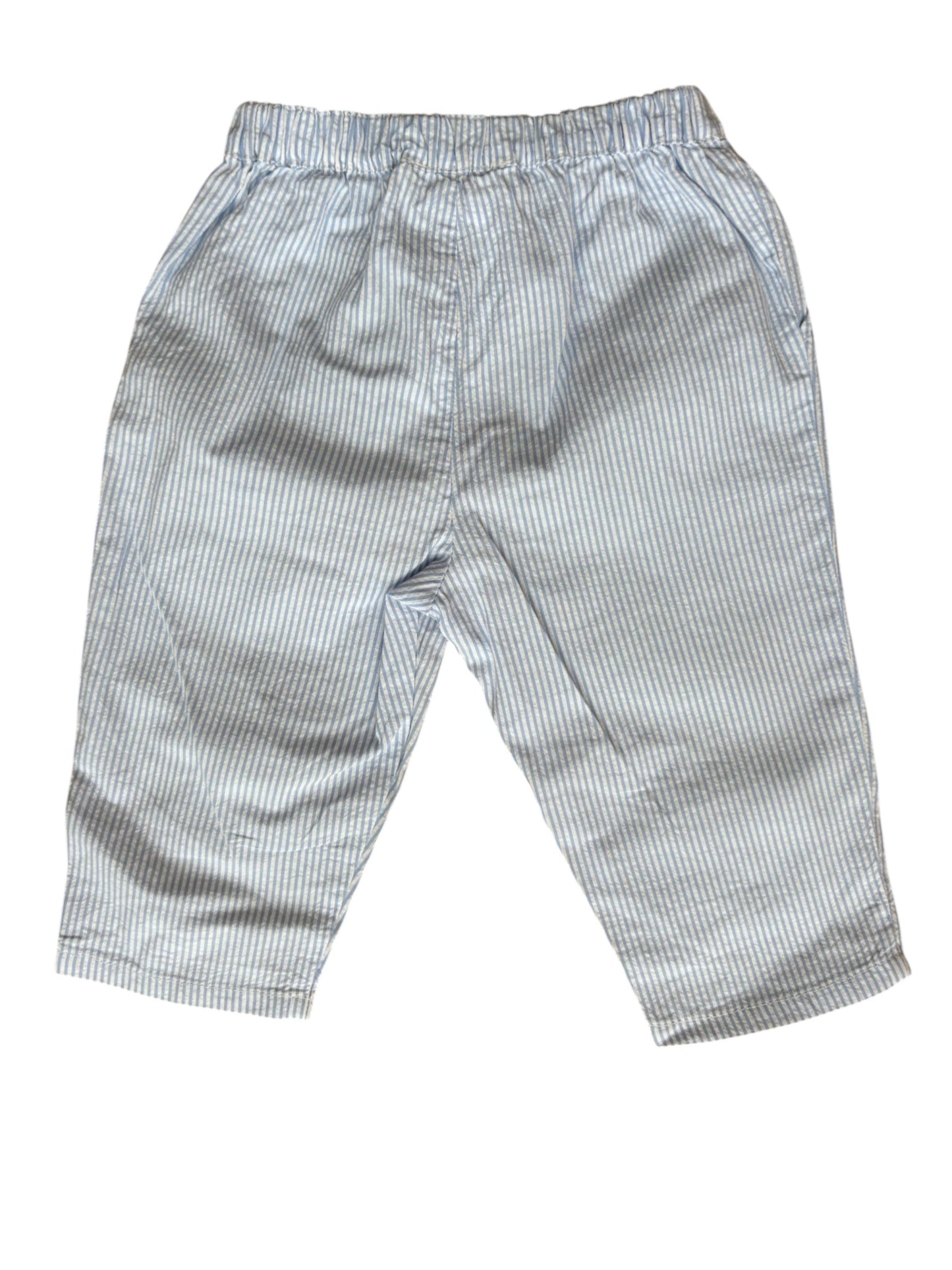 Cyrillus Seersucker Striped Pants (6M)