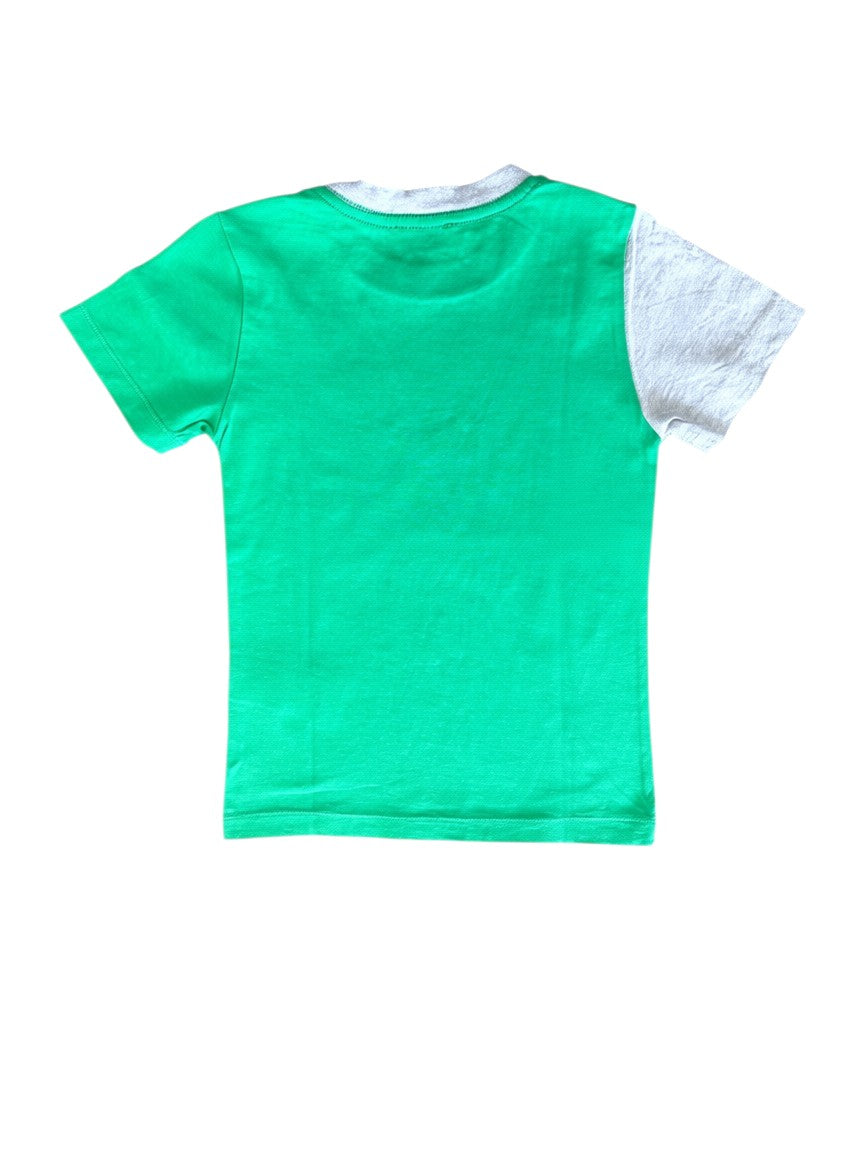 Diesel Green & Grey T-Shirt (4Y)