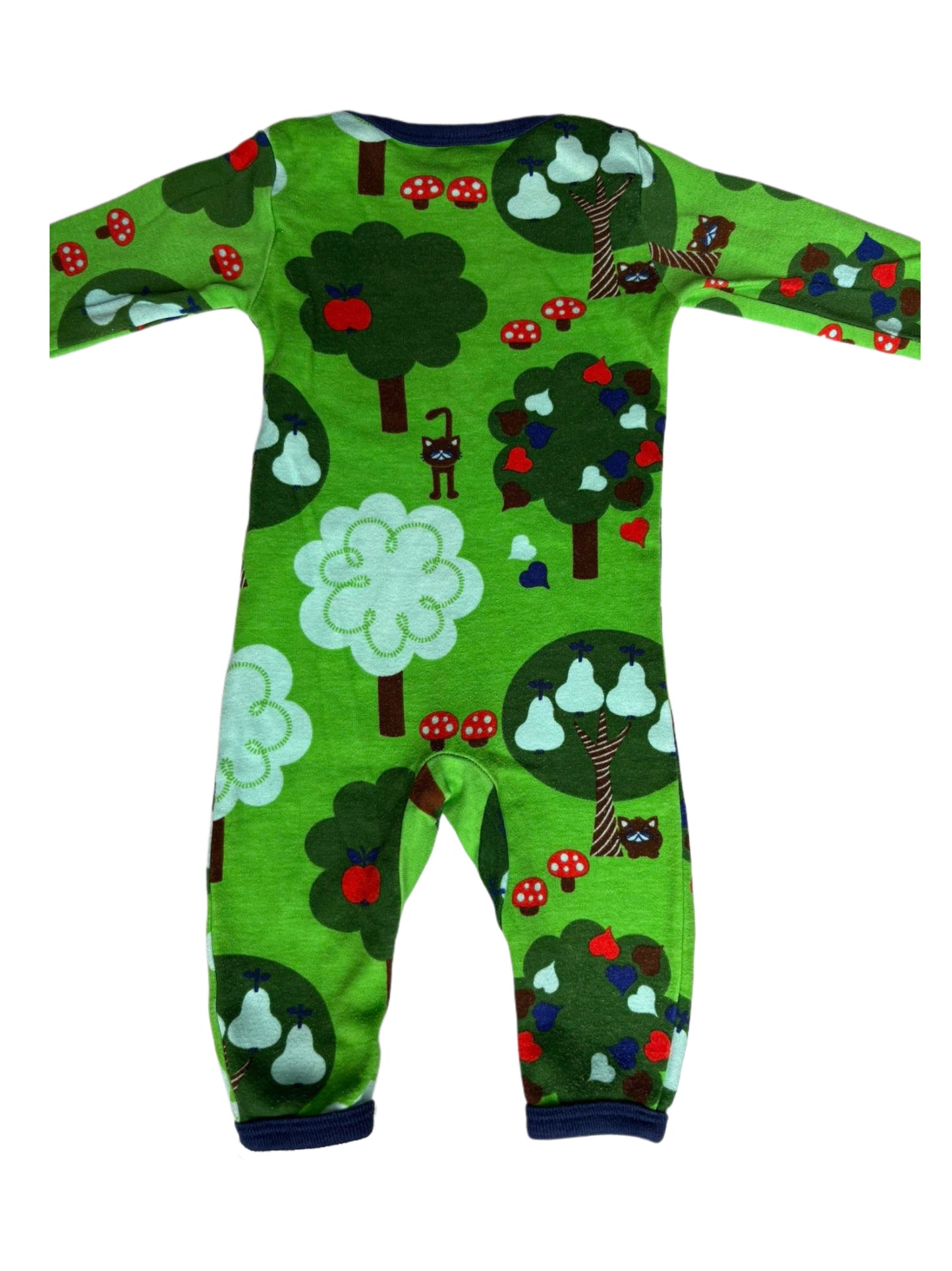 DUNS Sweden Forest Print Romper (56)