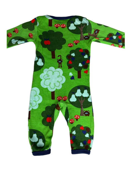 DUNS Sweden Forest Print Romper (56)