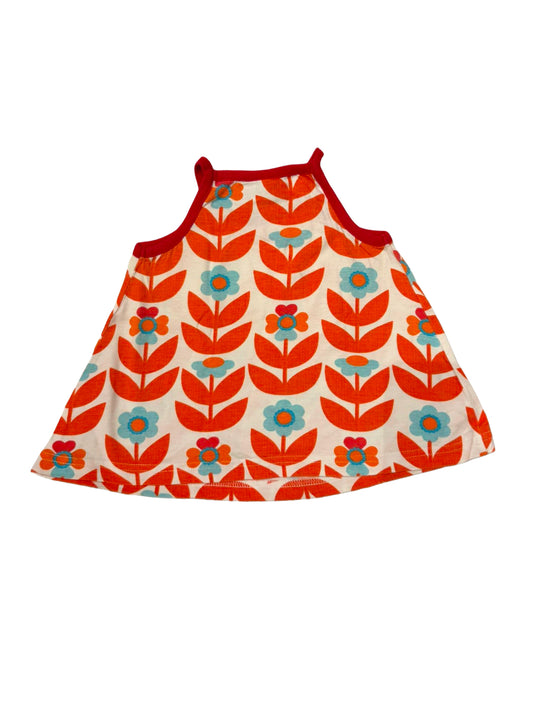 Duns Sweden Orange Floral Tunika (68)