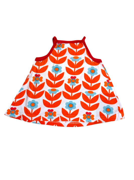 Duns Sweden Orange Floral Tunika (68)