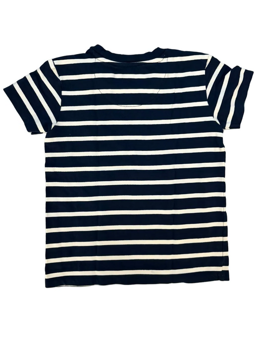 Guess Navy & White Striped T-Shirt (3Y)