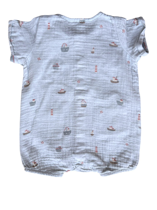 H&M Segelboot-Strampler (3M)