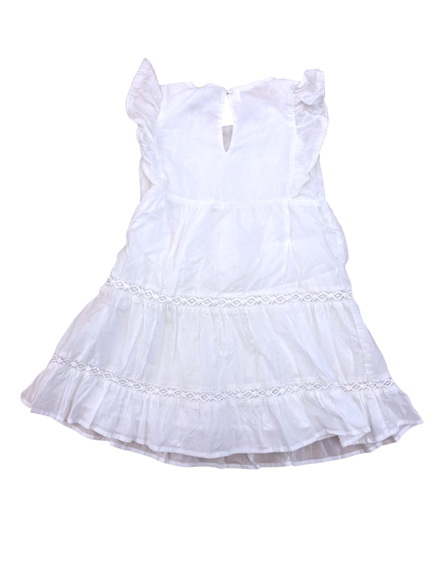 H&M Weißes Spitzenkleid (4-5 J)