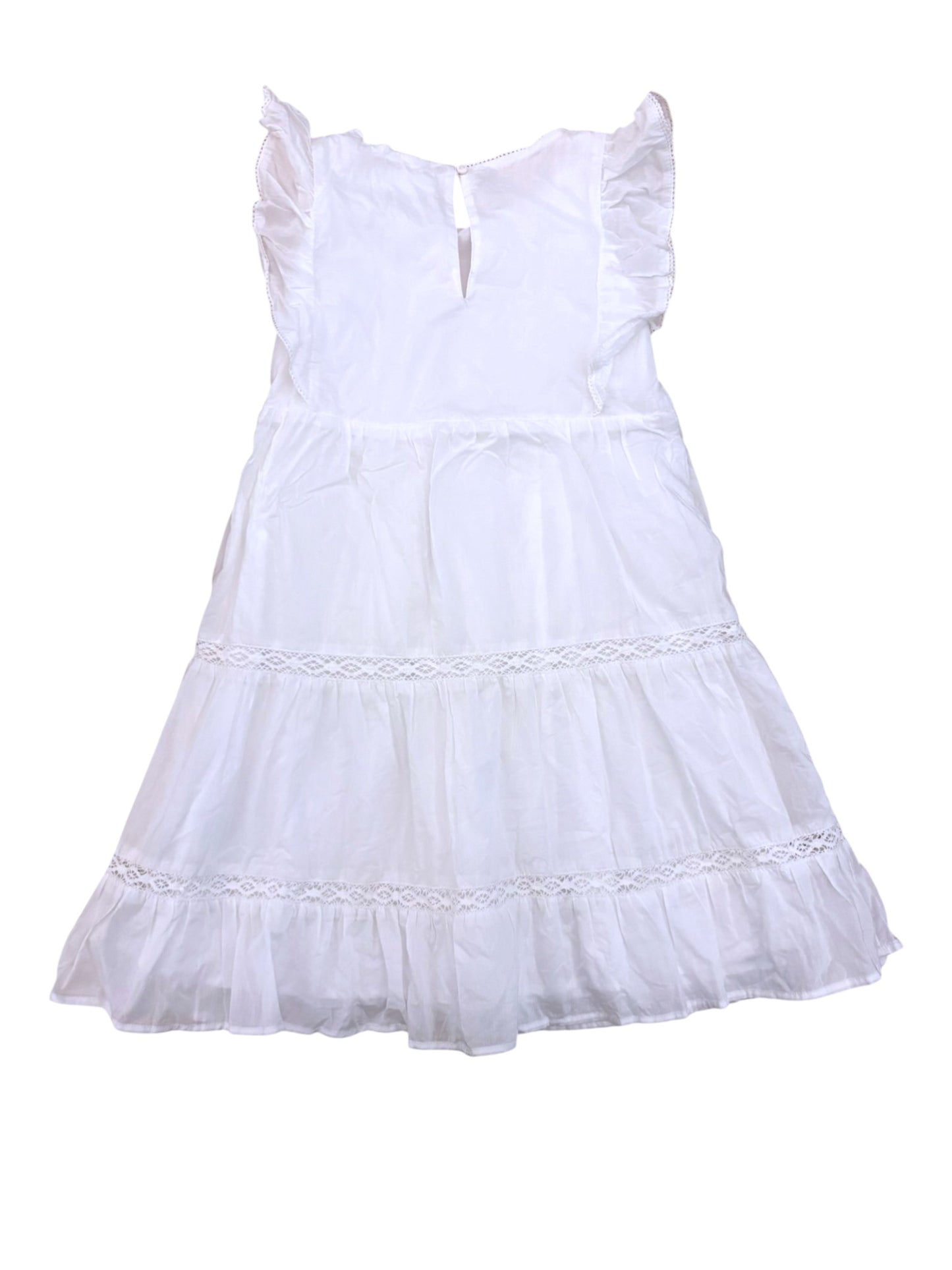 H&M Weißes Spitzenkleid (7-8 Jahre)