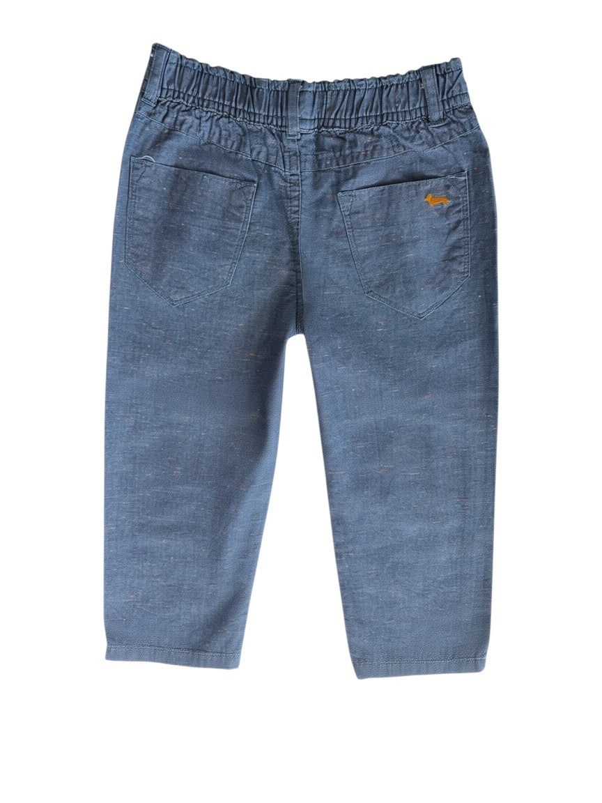 Harmont & Blaine Navy Gartered Pants (24M)