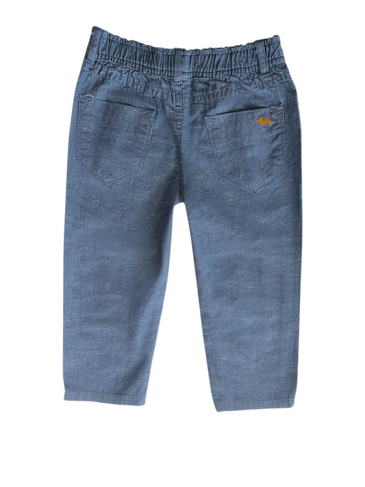 Harmont & Blaine Marineblaue Hosen mit Strickbund (24M)