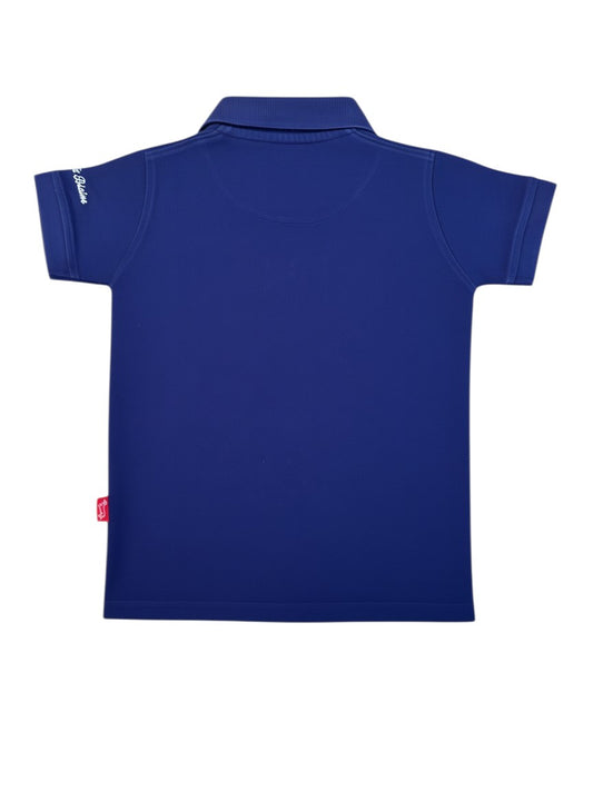 Harmont & Blaine Boys Navy Dachshund Polo Shirt, 4Y - second hand baby clothing