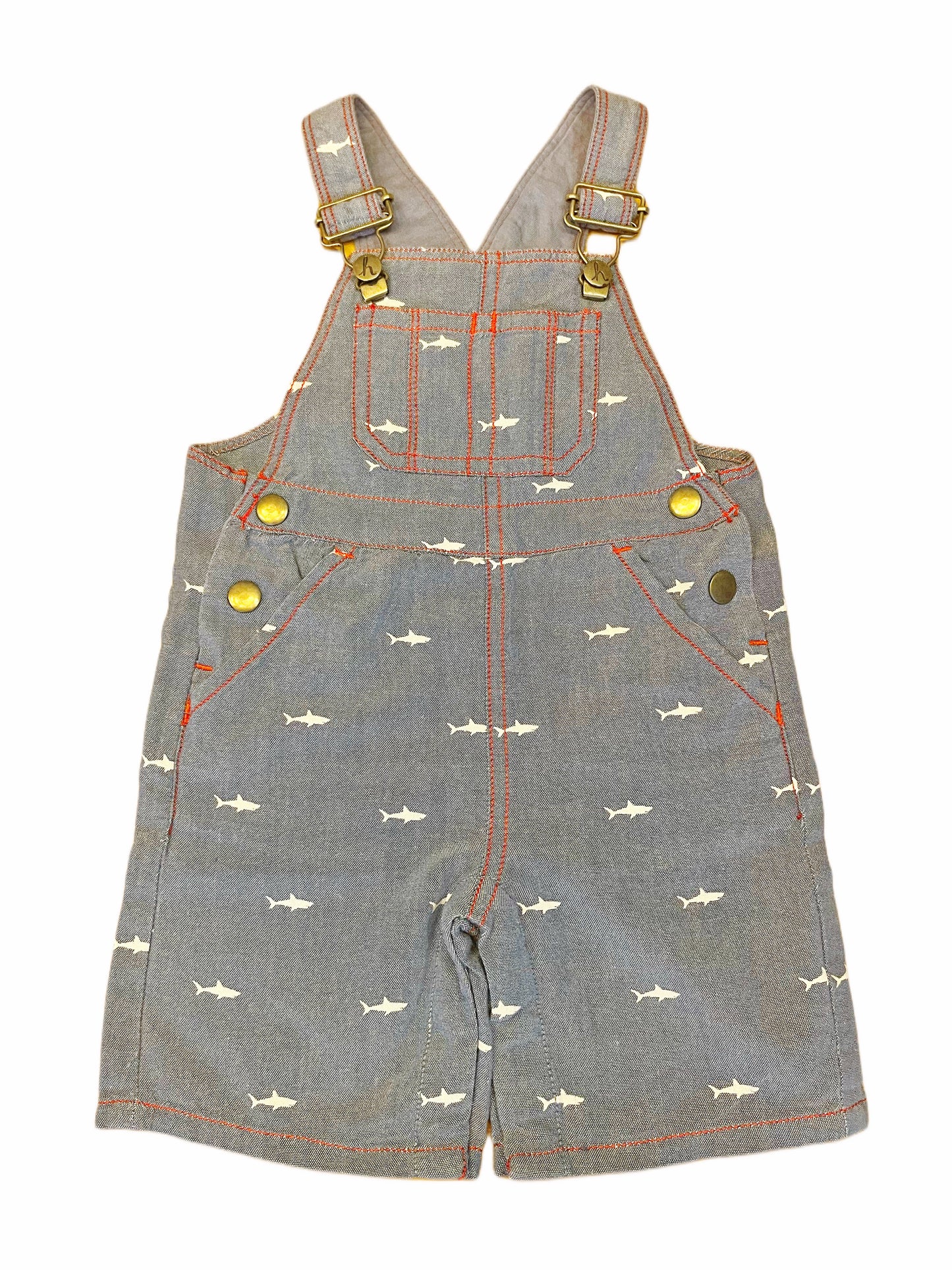 Hatley shark overalls for boys