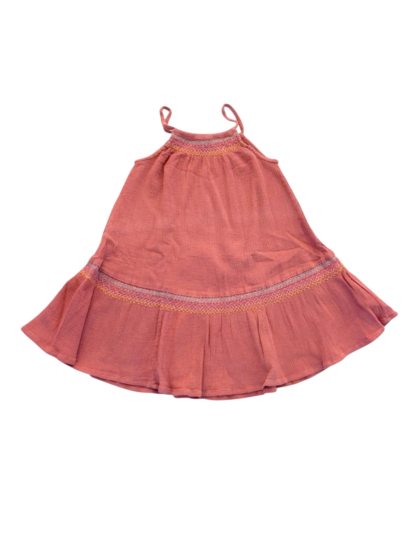 Hundred Pieces Dusty Pink Sleeveless Dress size 6Y - second hand baby clothing