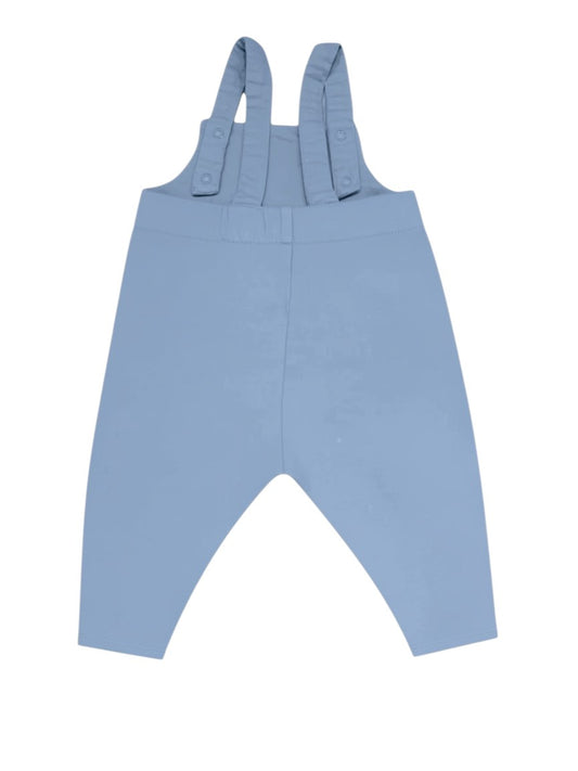 Hust & Claire Blue Grey Overalls size 1M - second hand baby clothing