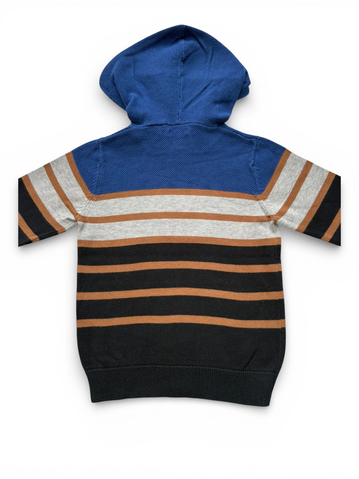 IKKS Bay Striped Hooded Sweater size 4Y / 102 - second hand baby clothing
