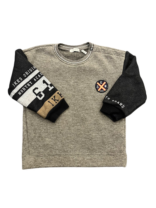 IKKS Grey & Denim Jogger Ensemble (18M)