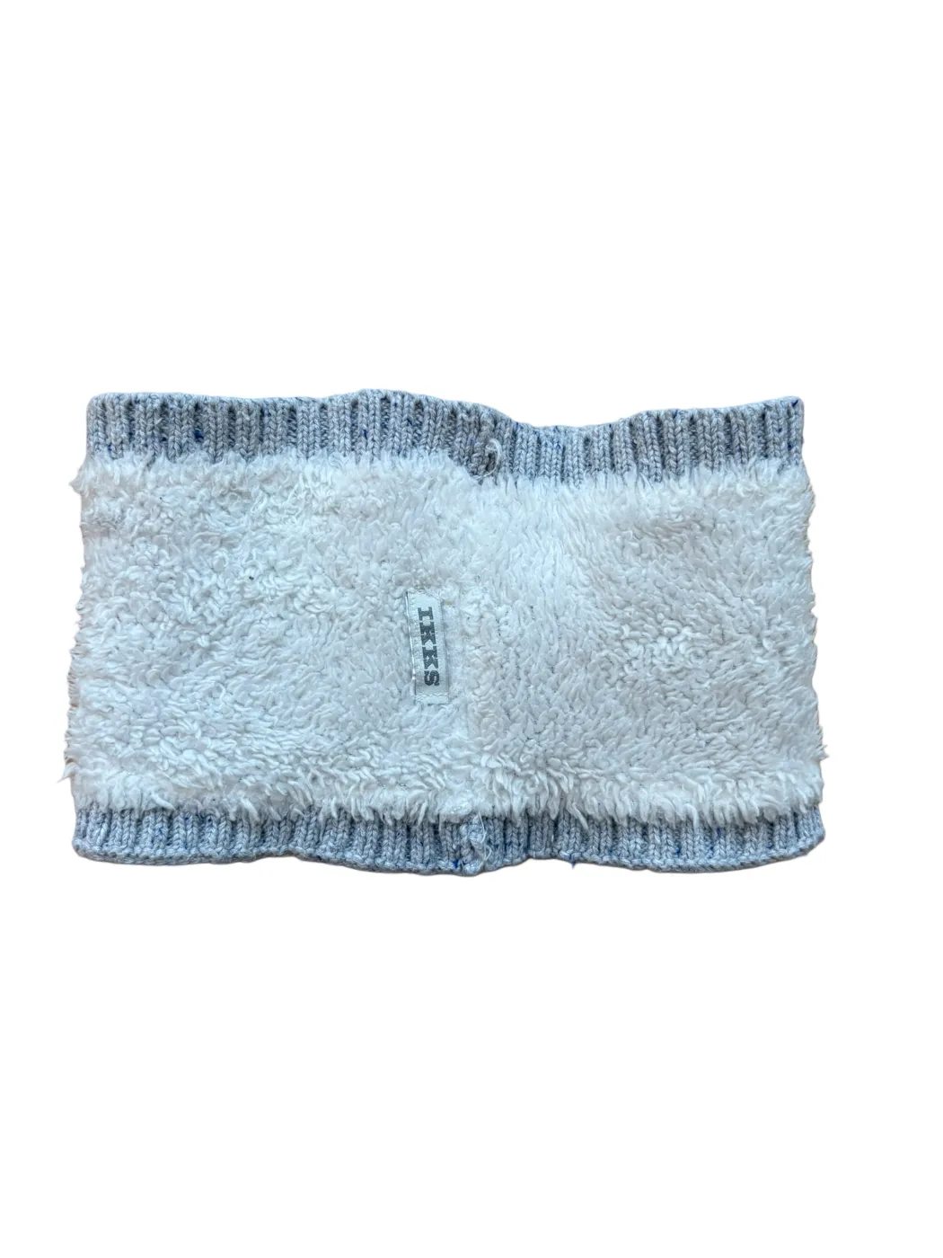 IKKS Grey Cable-Knit Headband