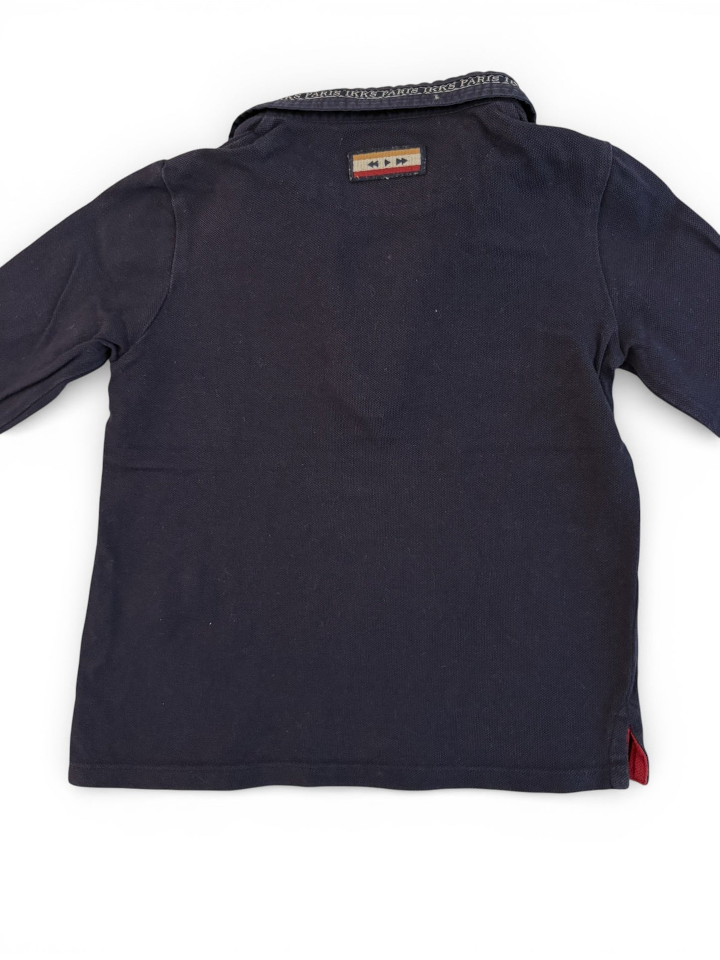 IKKS Navy Polo with Dickey Collar (4Y / 104)