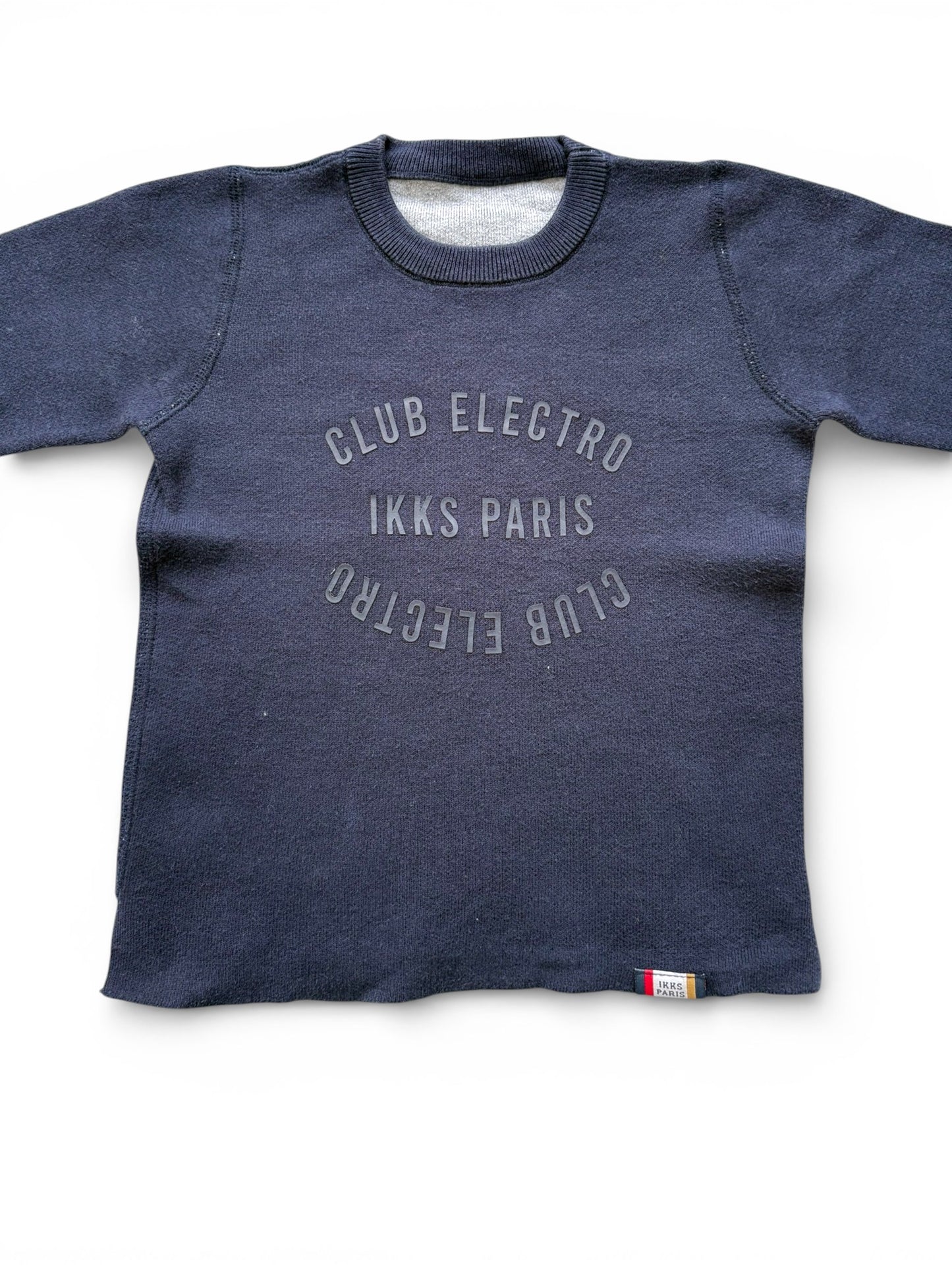 IKKS Reversible Sweater Navy & Striped (3Y)