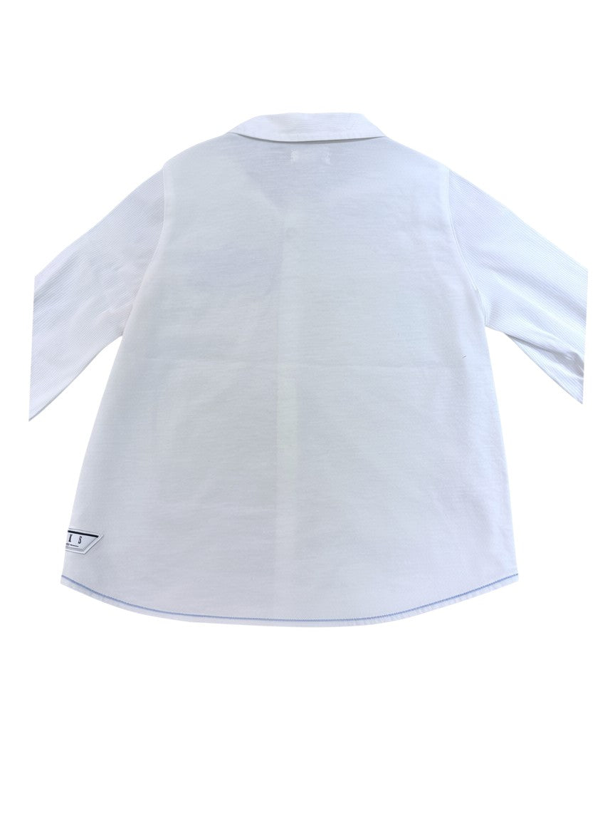 IKKS White Long-Sleeve Shirt (3Y / 98)