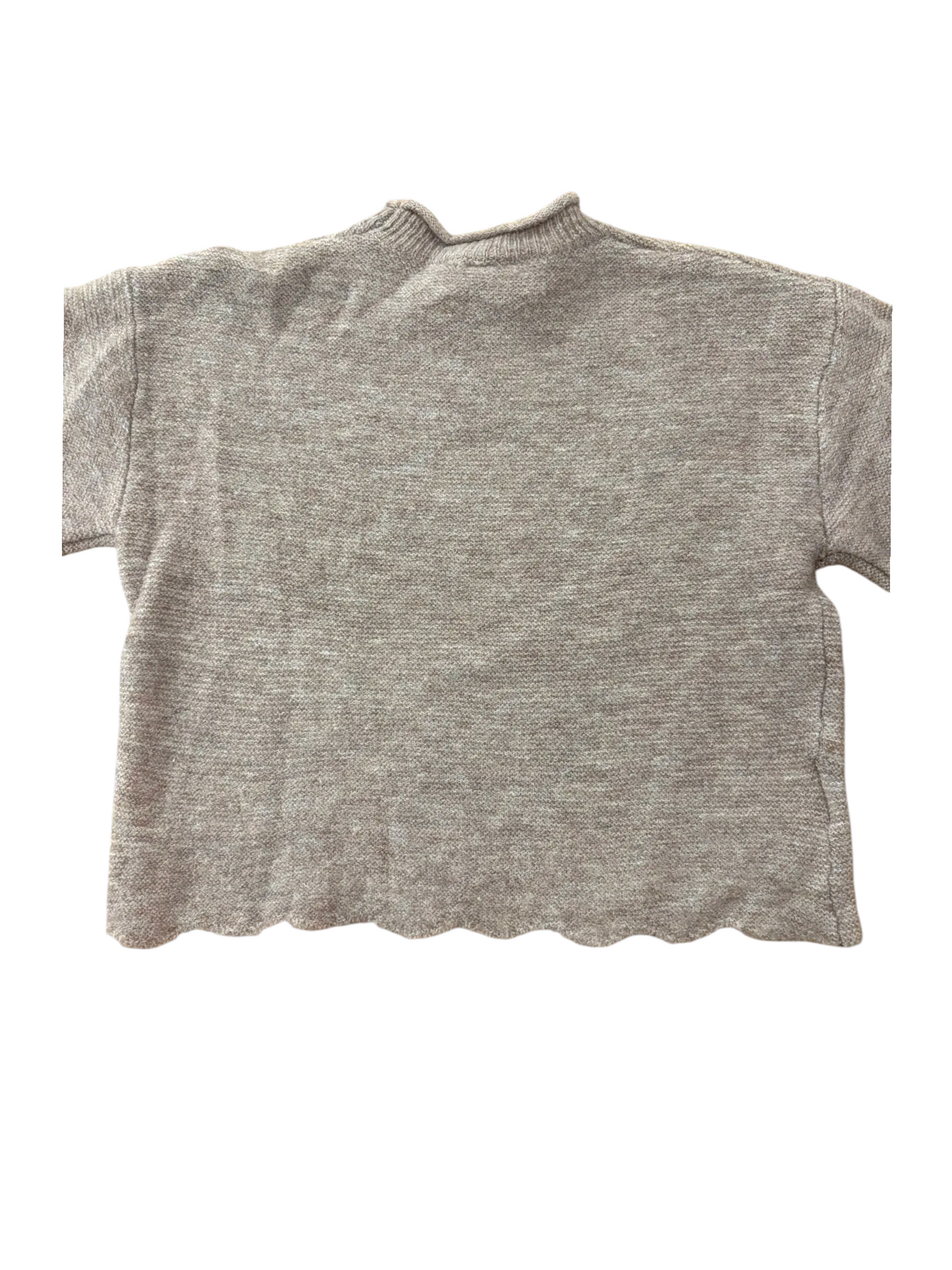 Hust and Claire Girl Light Brown Ballerina Knitted Jumper, 4Y, 7Y