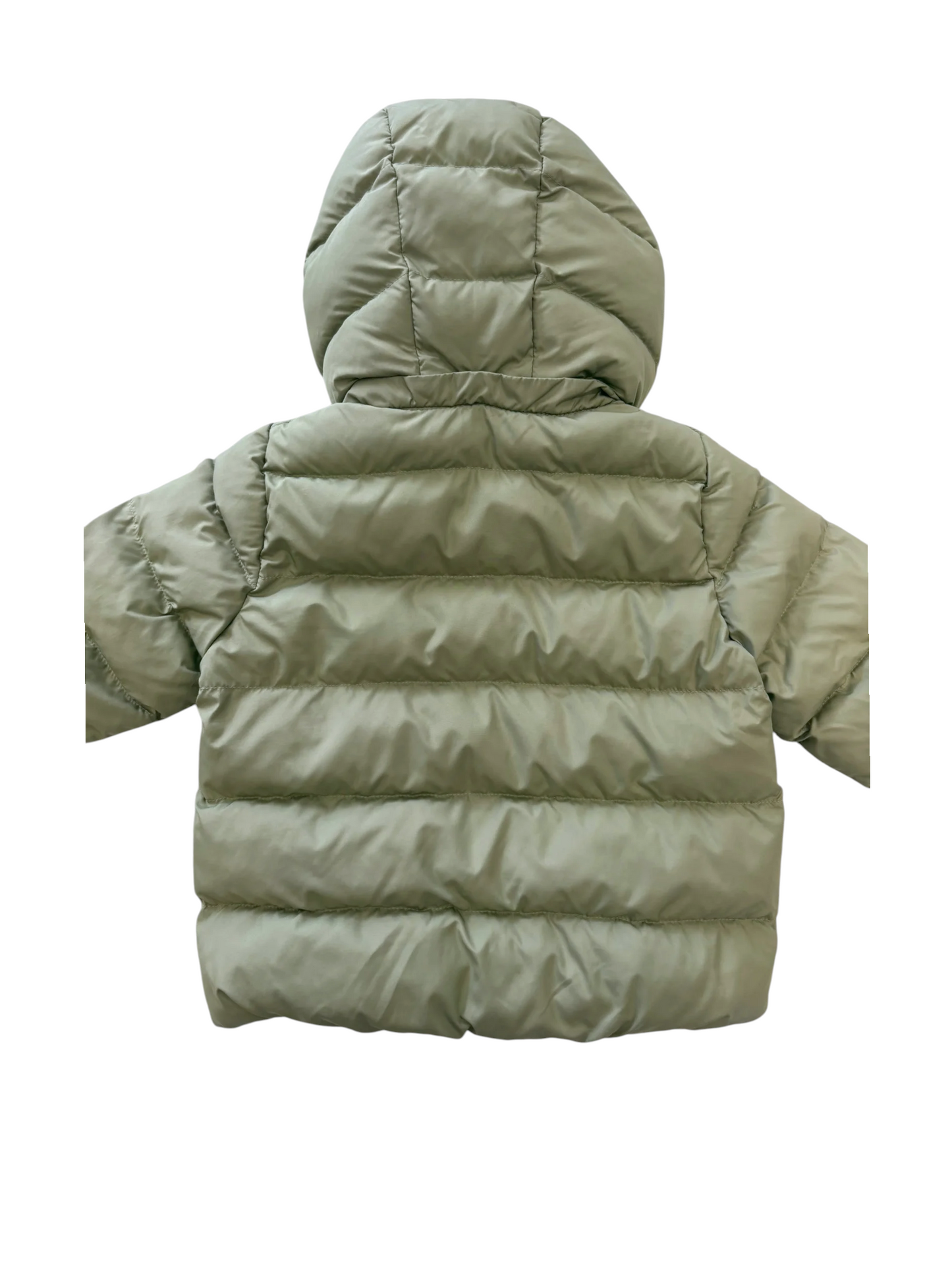 Uniqlo Unisex Olive Puffer Jacket, 12-18M
