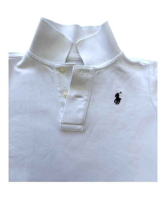 Ralph Lauren Boy White Polo Shirt, 9M