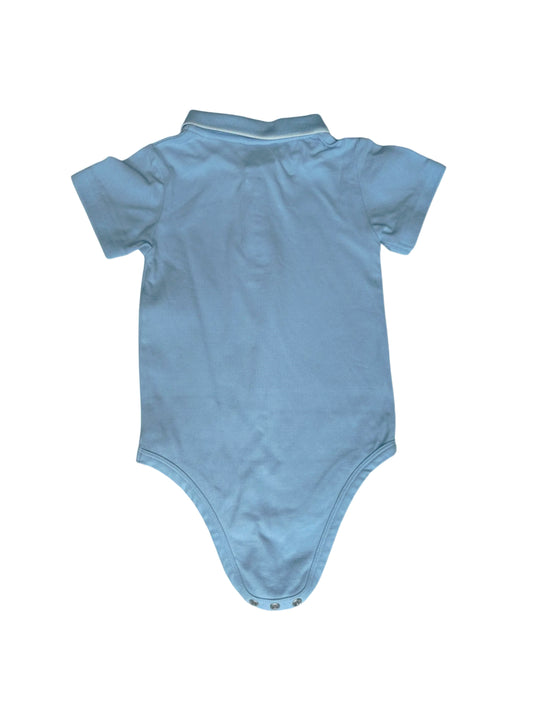 Jacadi Light Blue Polo Bodysuit (3Y)