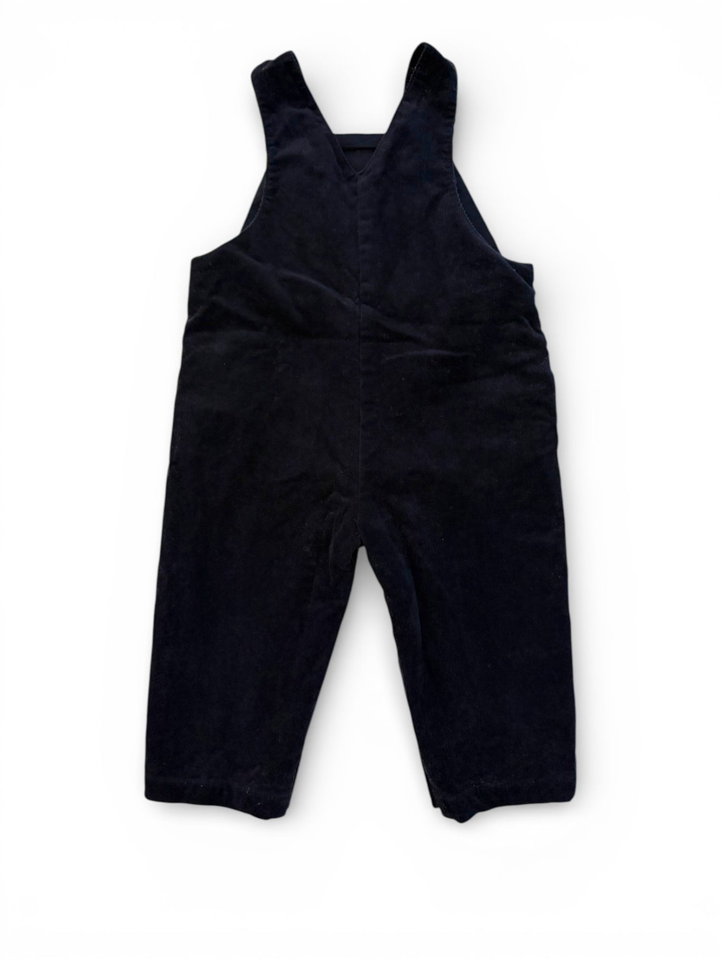 Jacadi Overall mit Cordfutter in Marineblau (18M)