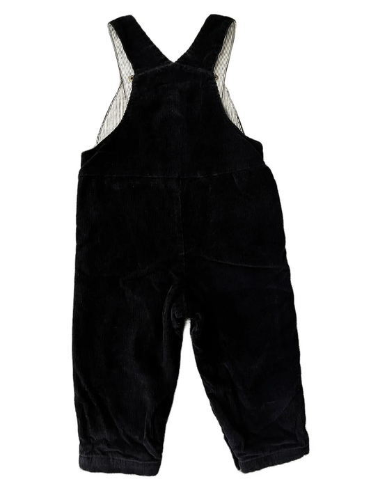 Jacadi Navy Corduroy Overalls (18M)