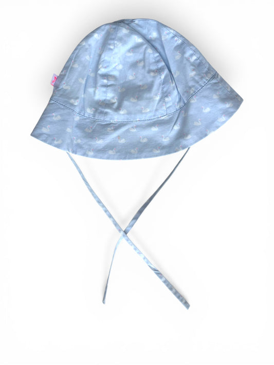 Jacadi Light Blue Swan Sun Hat (45cm)