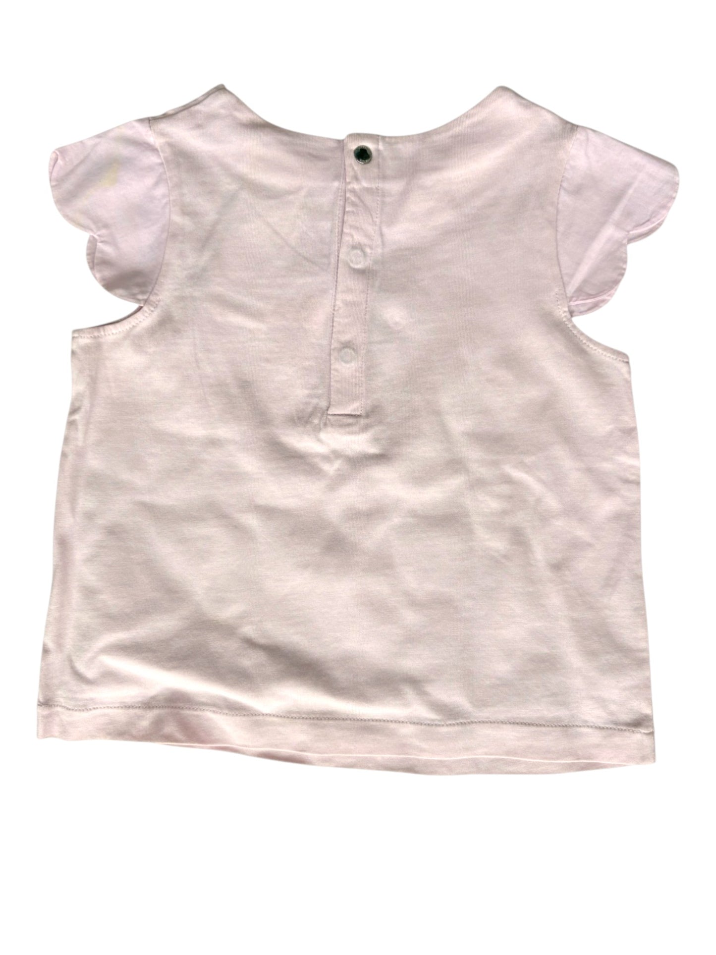 Jacadi Light Pink Paris Joli T-Shirt (24M)