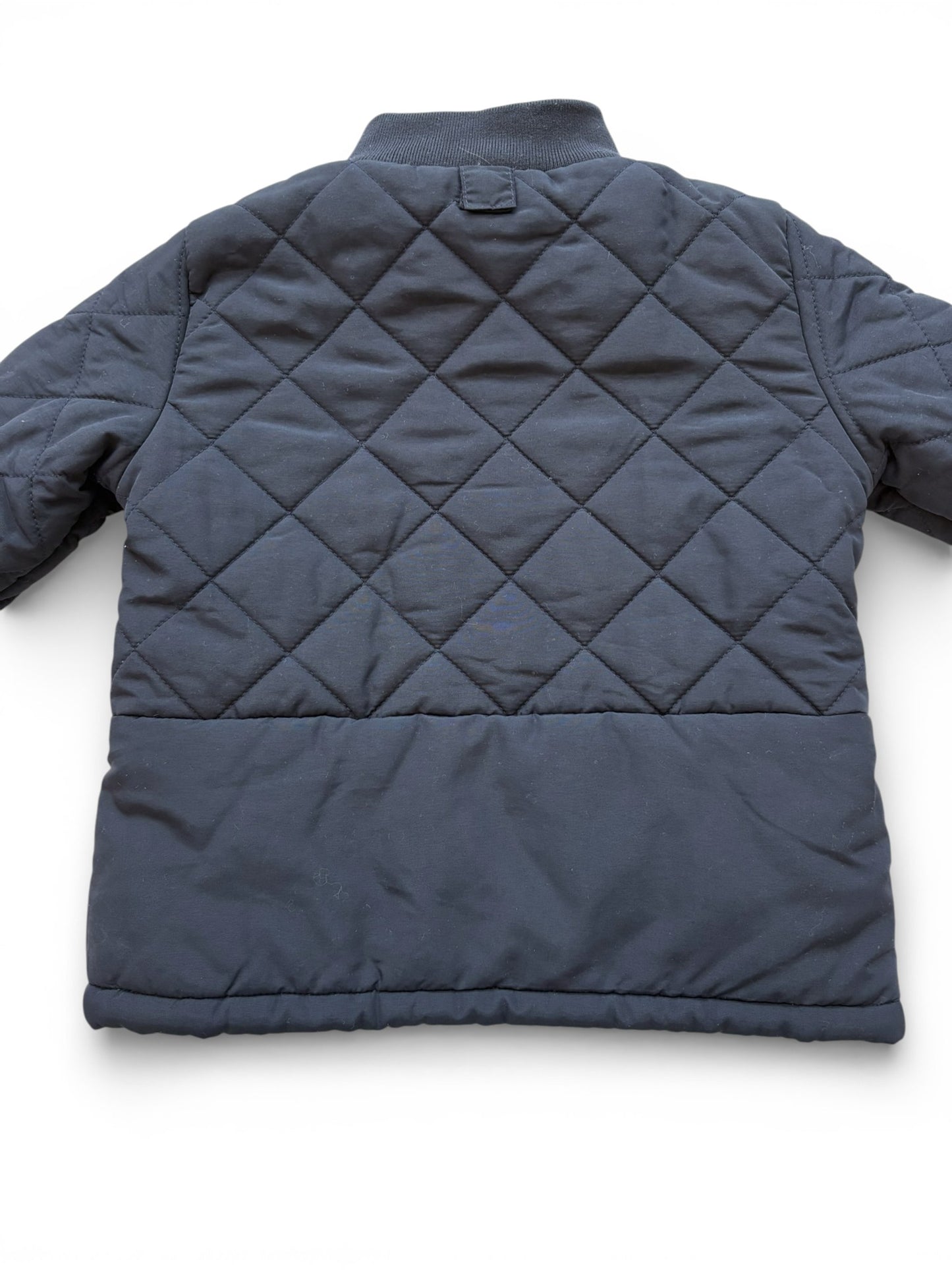 Jacadi Navy Quilted Jacket (4Y)